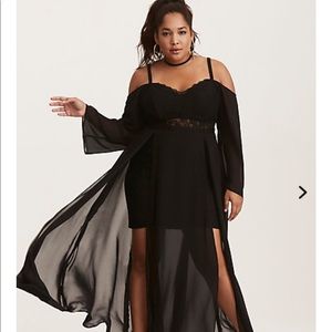 Torrid Insider Black Lace Dress